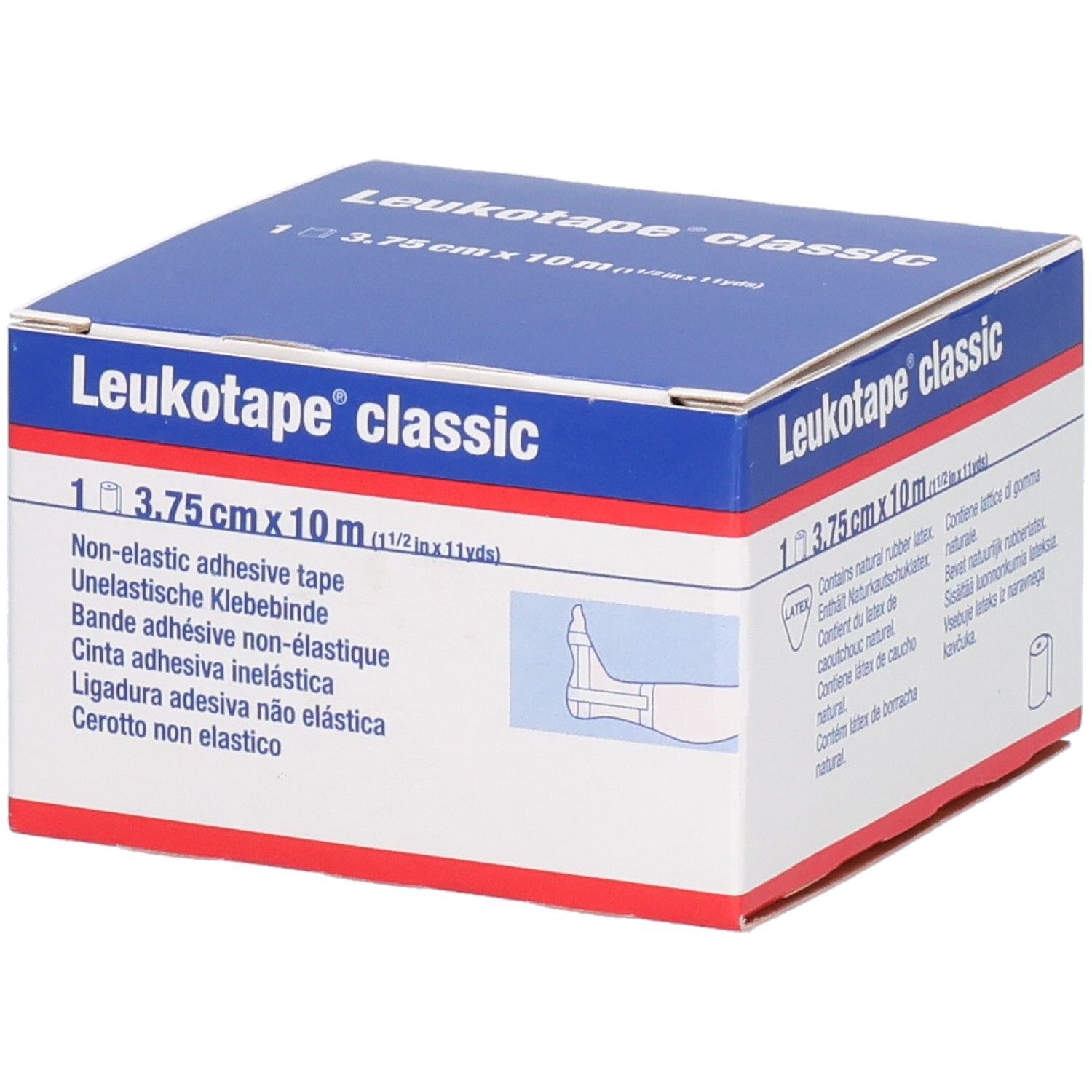 Leukotape® Classic 3,75 cm x 10 m Bande non élastique 1 pc(s) Emballage(S) Combi