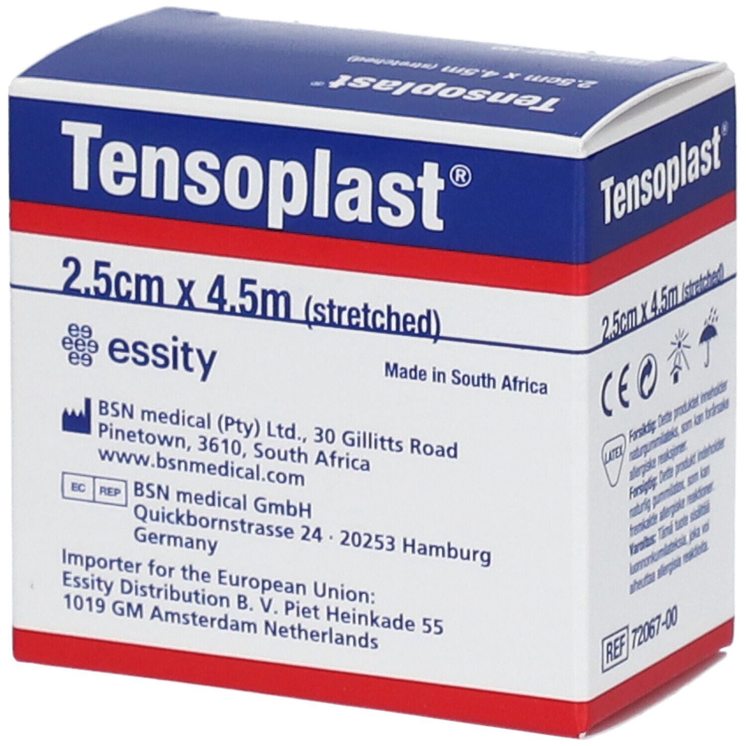 Tensoplast® 2,5 cm x 4,5 m Pansement(S) 1 pc(s)