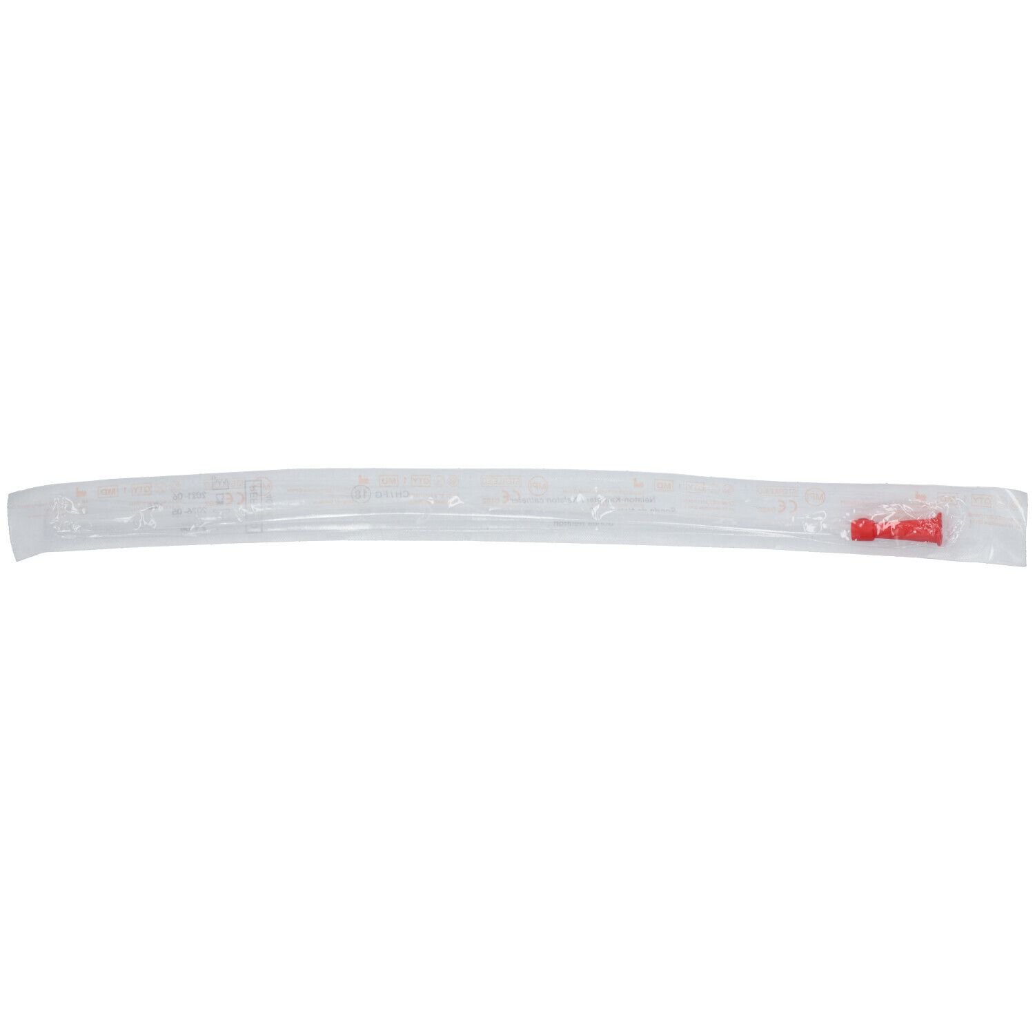 Nelaton Sonde Urétrale Ch18 Rouge 40 cm 1 pc(s) Cathéter(S)