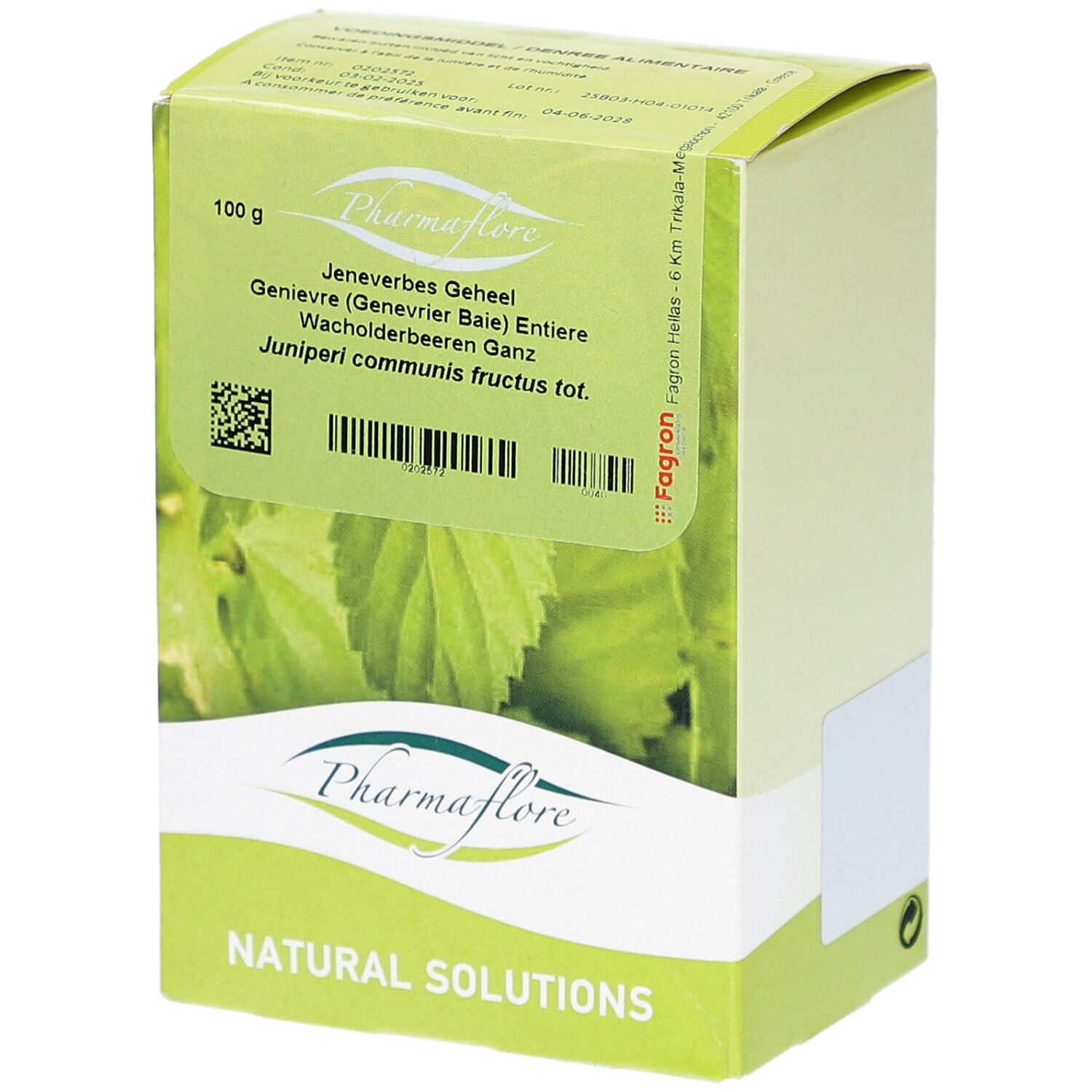 Pharmaflore Baies de Genévrier Thé 100 g