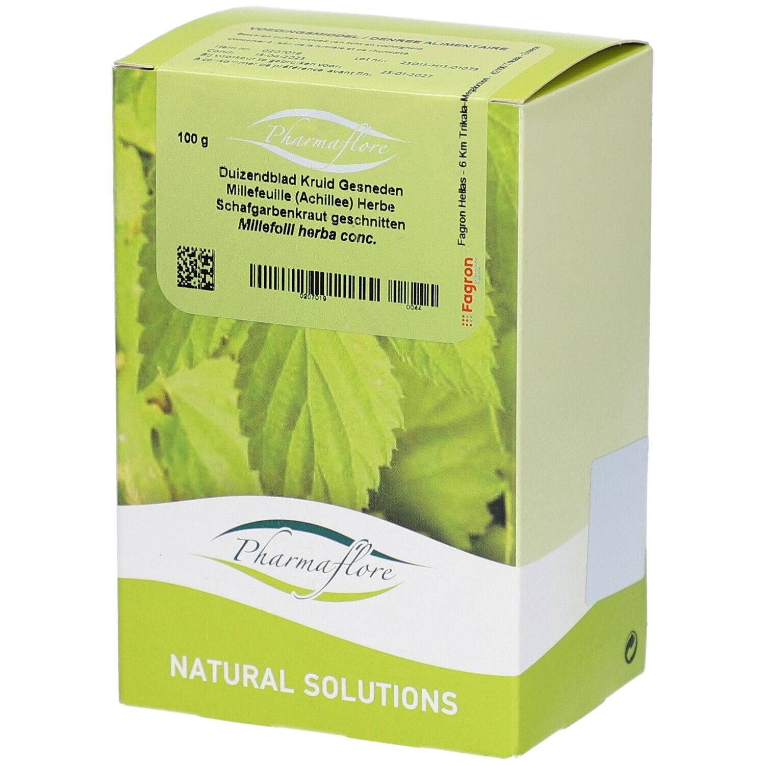 Pharmaflore Millefeuille (Achillée) Coupée 100 g Thé