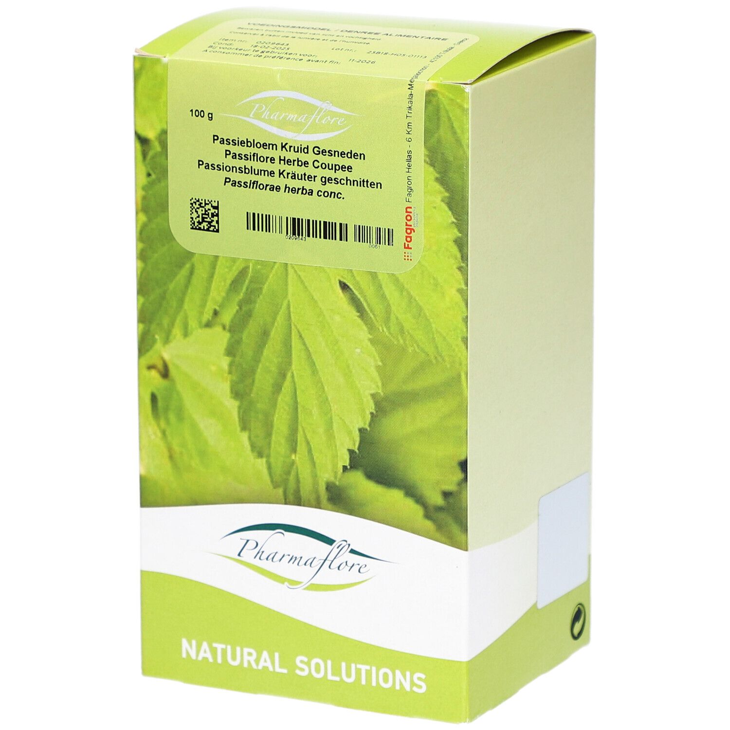 Pharmaflore Passiflore Herbe Coupée 100 g Thé