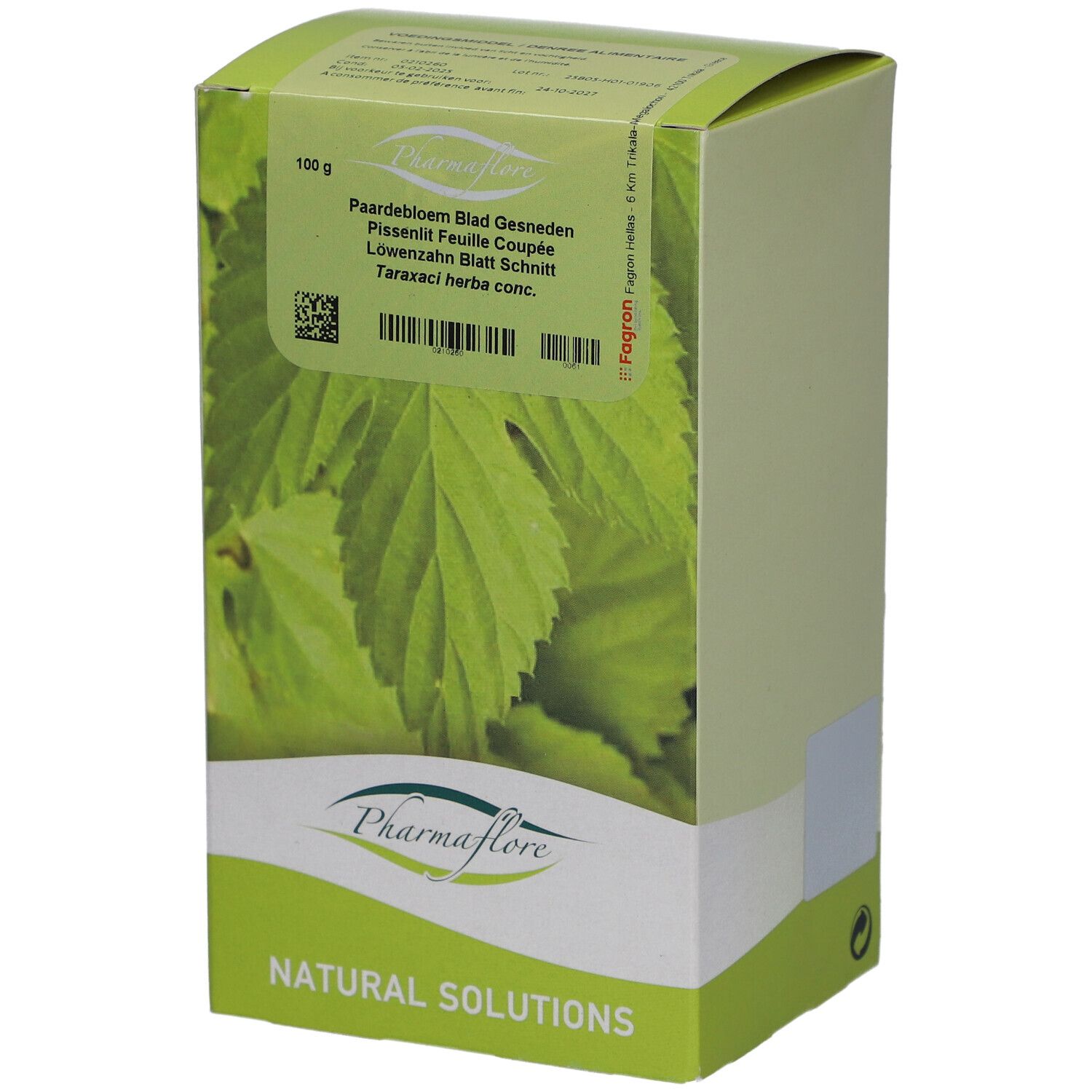 Pharmaflore Pissenlit Feuille Coupée 100 g Thé