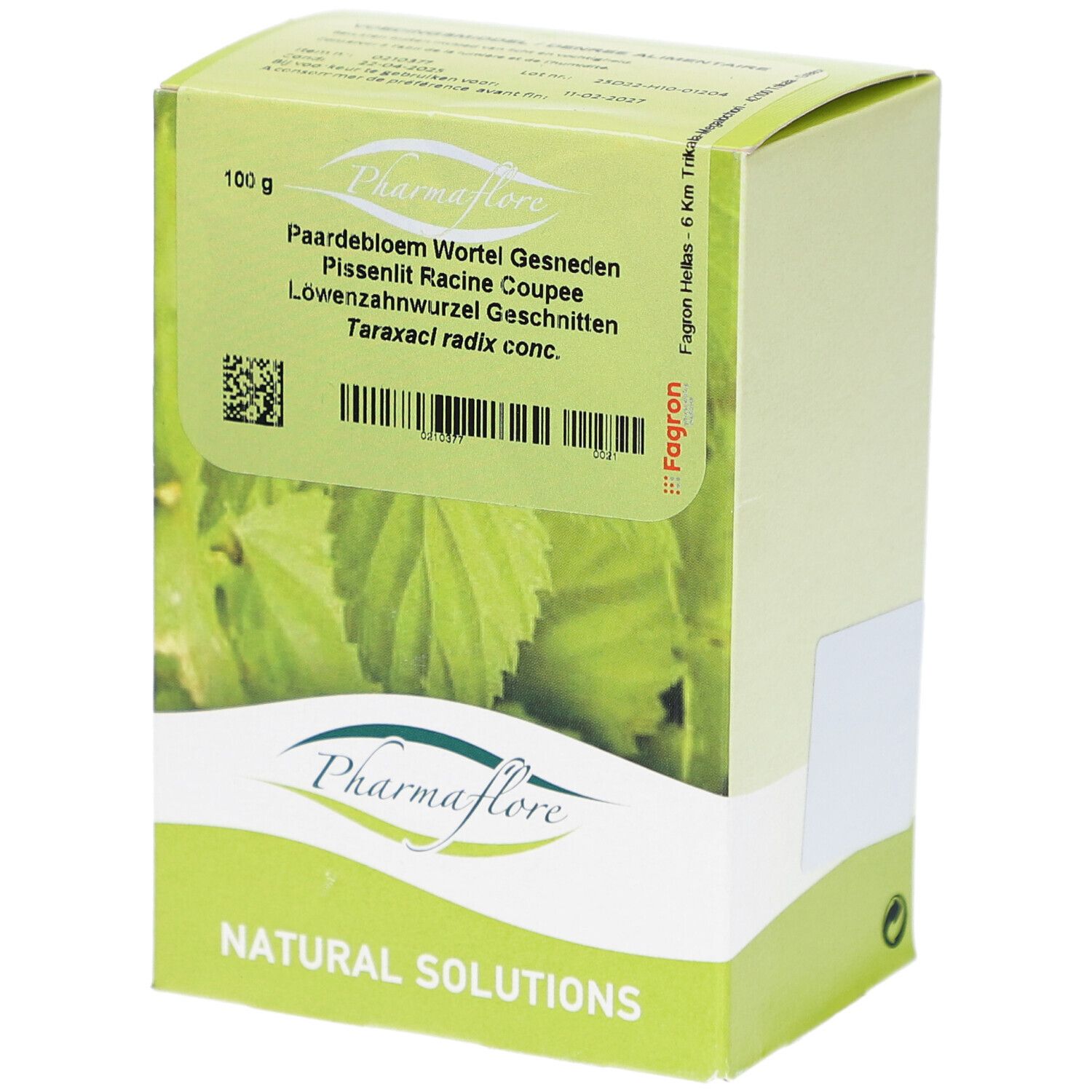 Pharmaflore Racine de Pissenlit Coupée 100 g Thé