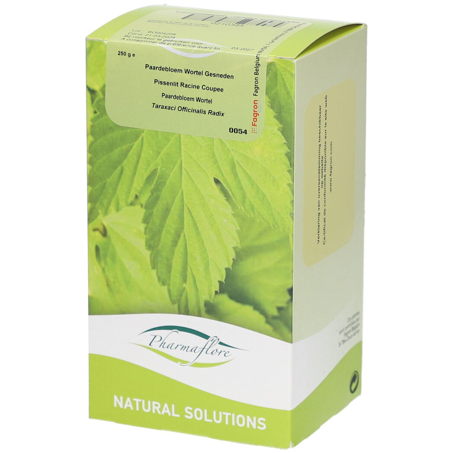 Pharmaflore Racine de Pissenlit Coupée 250 g Thé