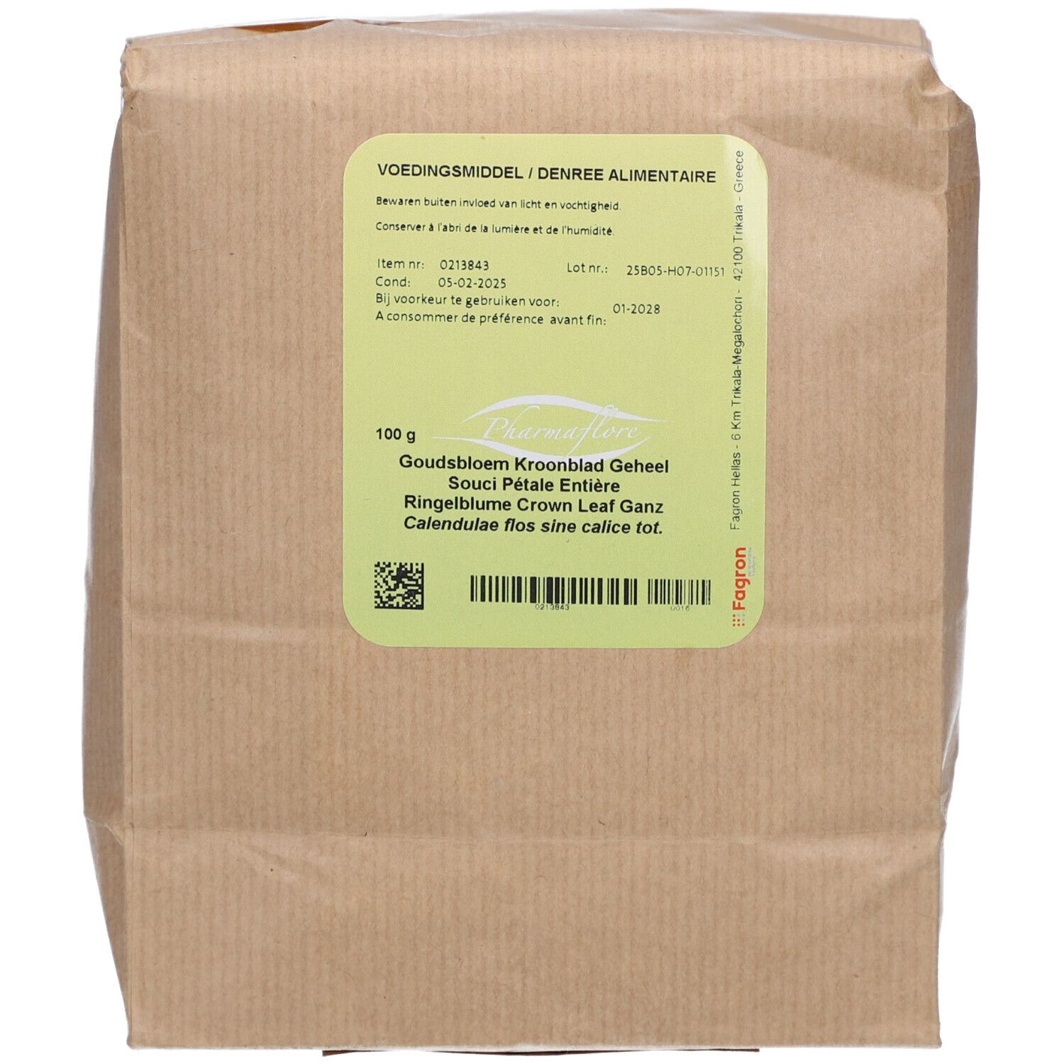 Pharmaflore Souci Pétale 100 g Thé
