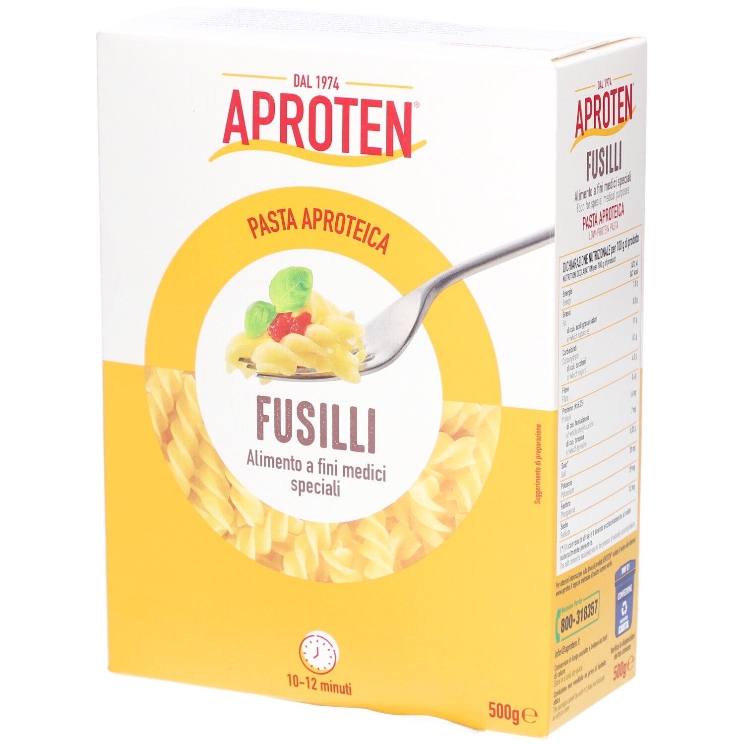 Aproten Aproten® Fusilli Autre 500 G