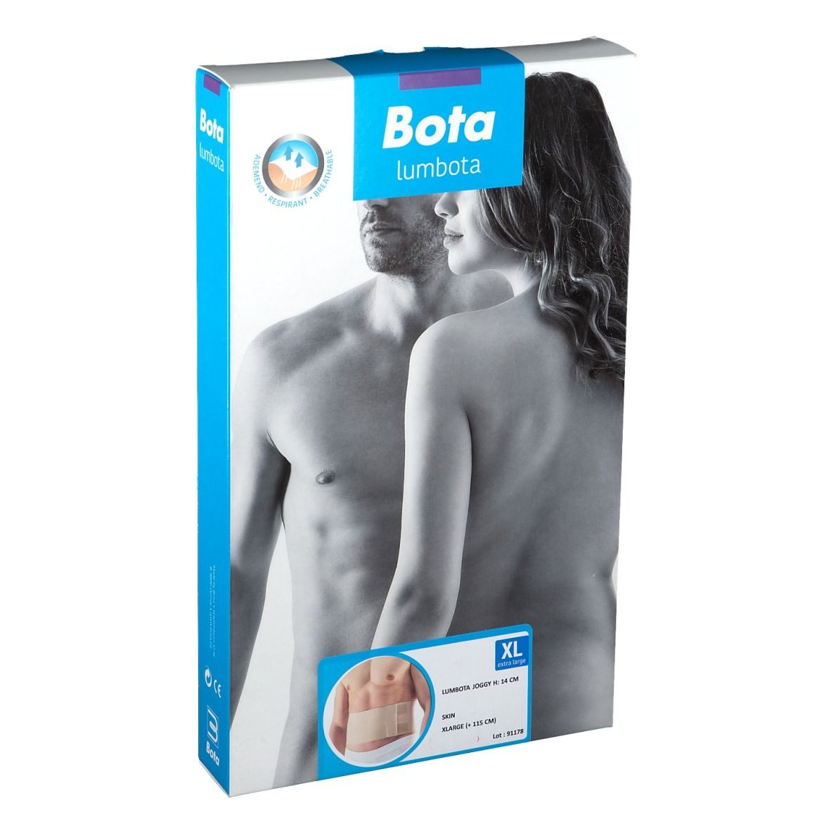 Bota Lumbota Joggy Skin H: 14 cm Taille XL Bandage(S) 1 pc(s)