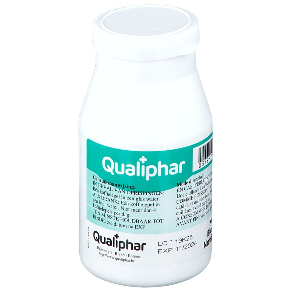 Qualiphar Bicarbonate de sodium 200 g Poudre
