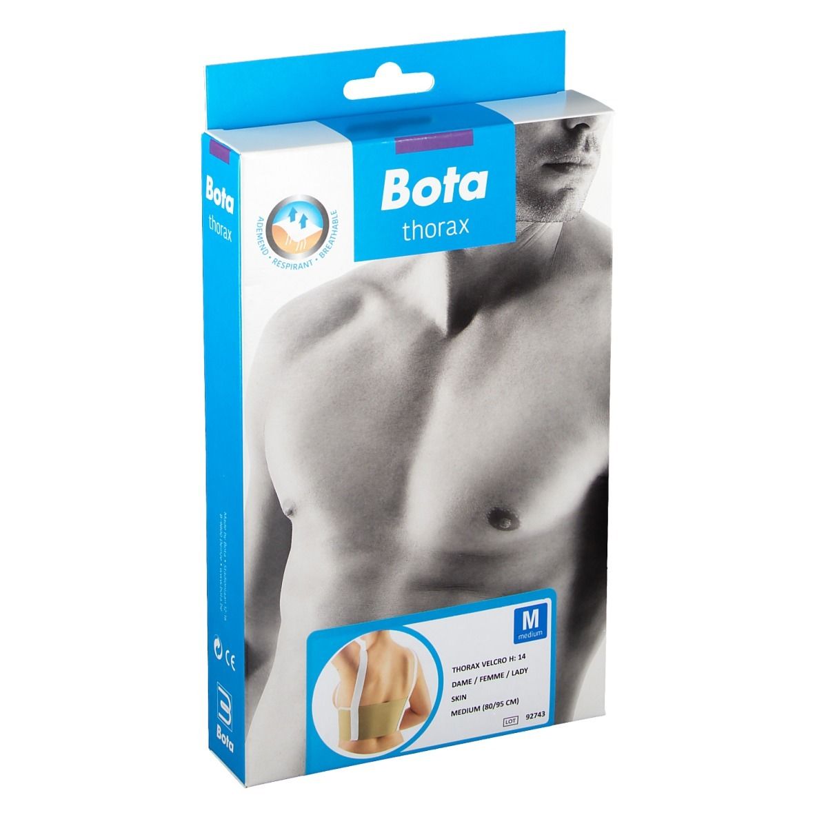 Bota Thorax Dame Velcro Medium Bandage(S) 1 pc(s)