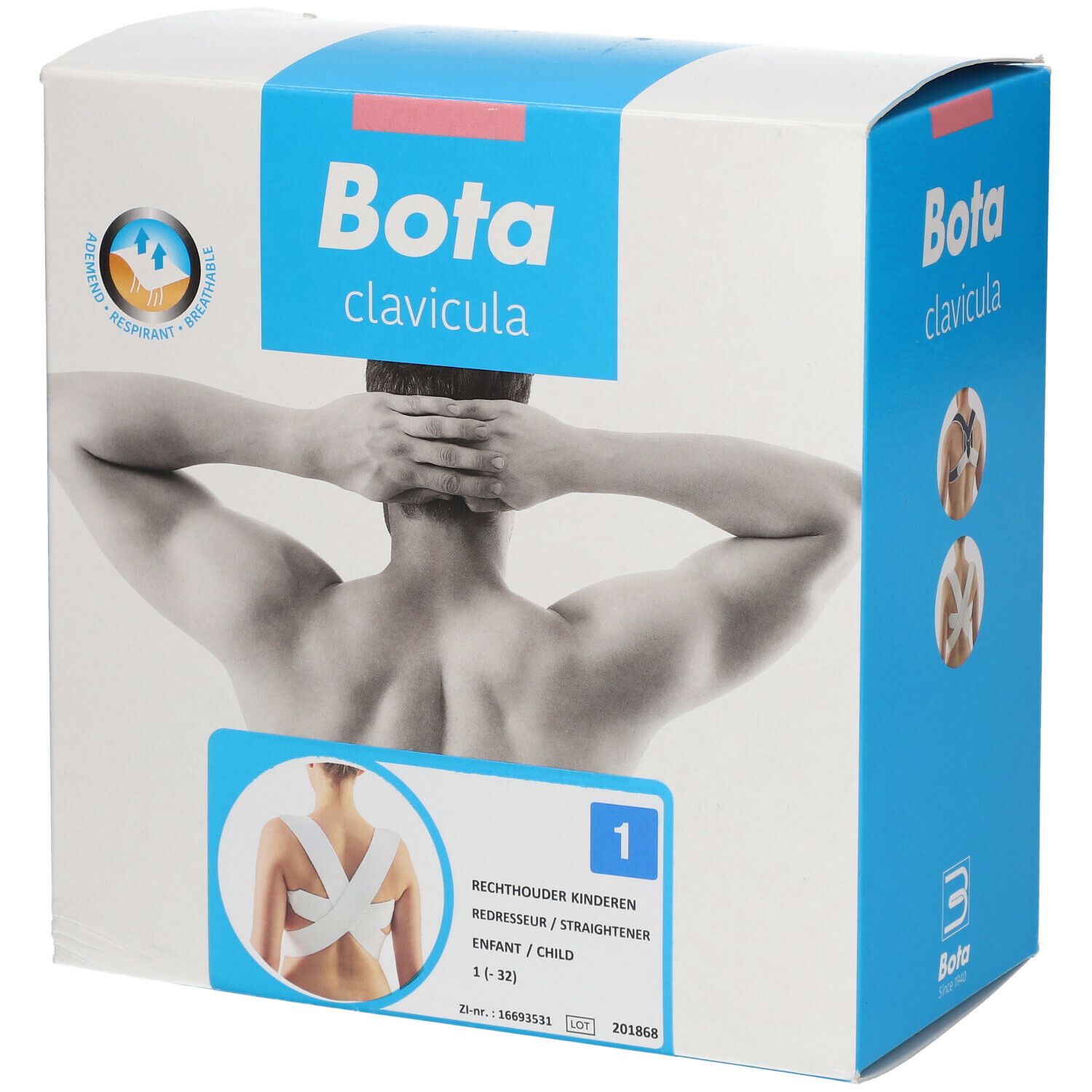 Bota Clavicula Redresseur Enfant 1 (-32) Bandage(S) pc(s)