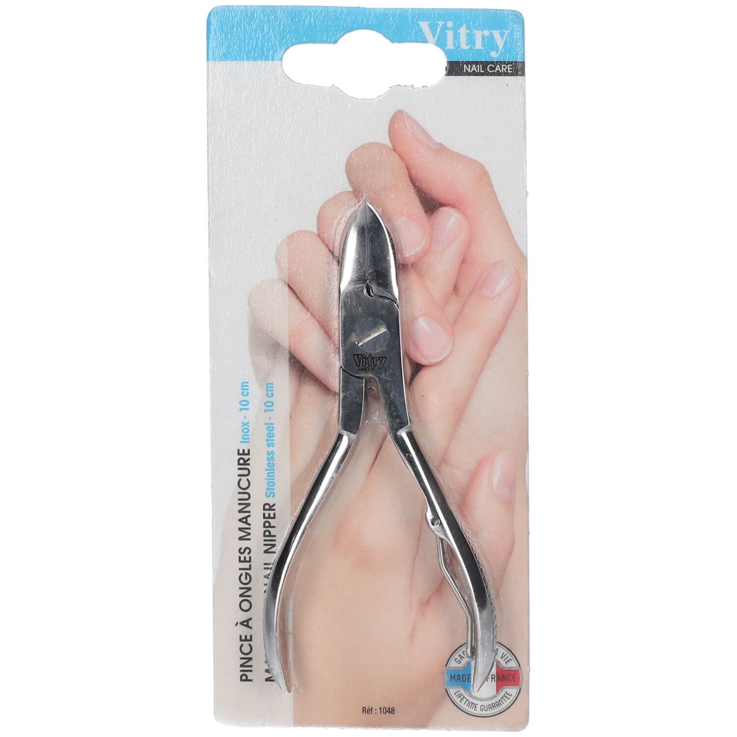 Vitry Classic Pince Ă ongles manucure 10 cm Inox 1048 1 pc(s) Pinces