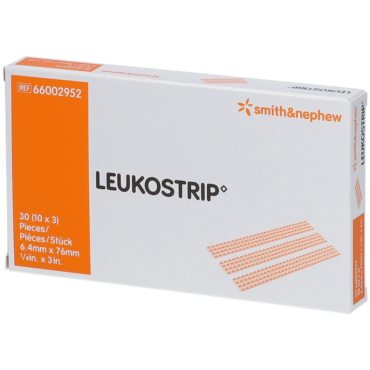 Leukostrip 6.4mm x 76mm Pansement(S) 30 pc(s)