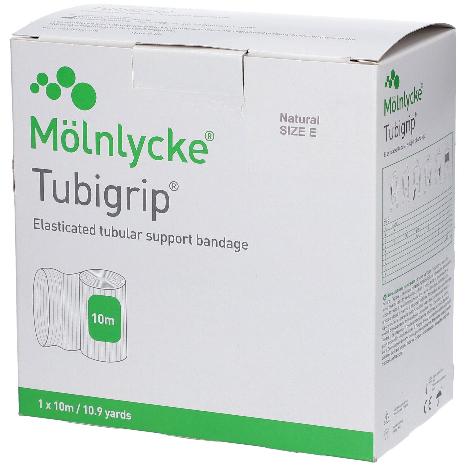 Tubigrip® Bandage élastique de soutien pour tuyaux taille E Bandage(S) 1 pc(s)