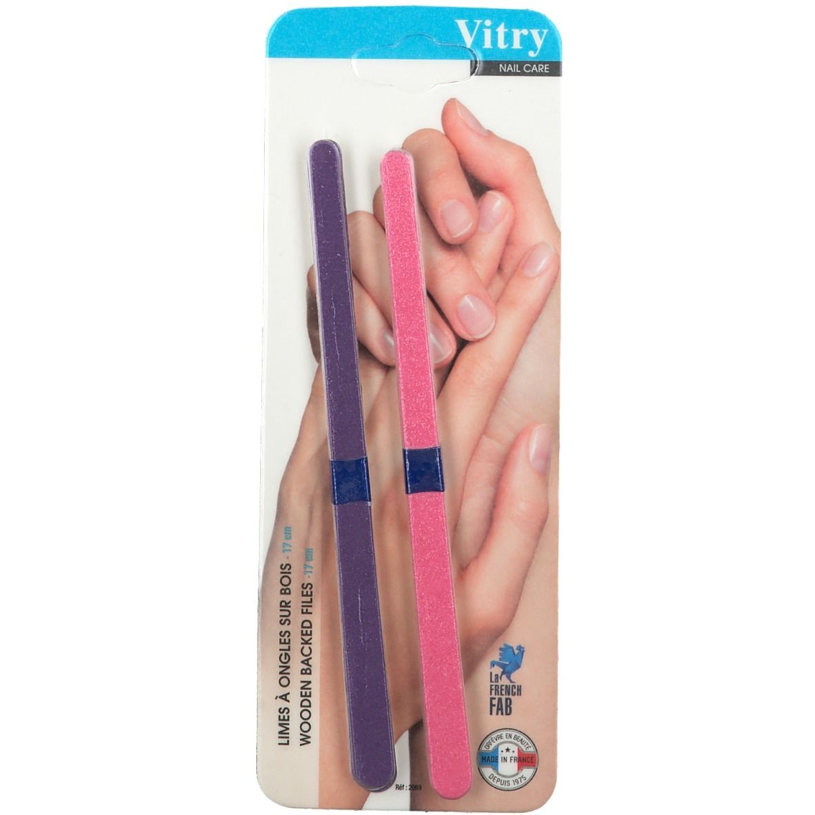 Vitry Classic Lime Ă ongles Cristal Bois 2069 6 pc(s) Lime