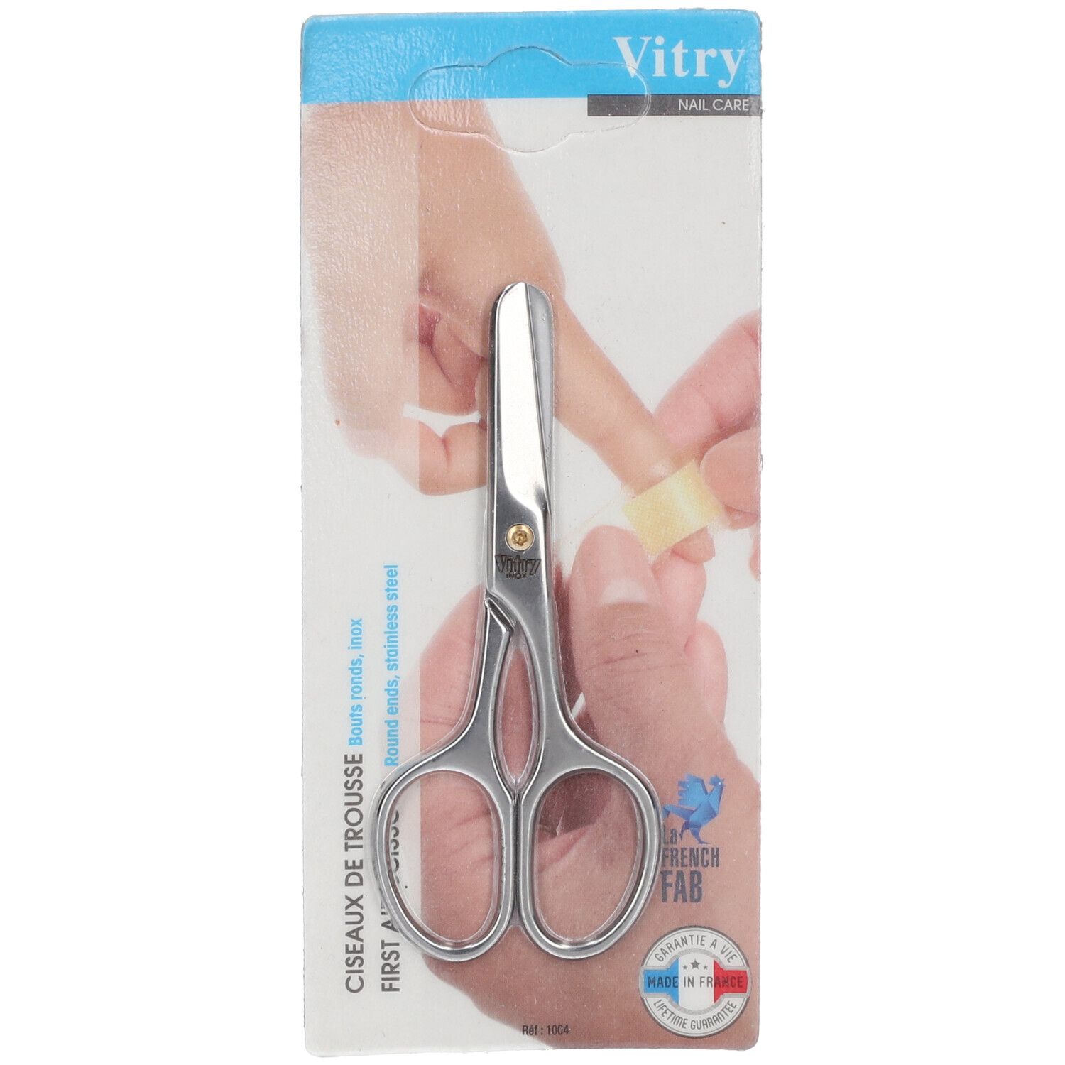 Vitry Ciseaux de trousse Ă bouts ronds Inox 1004 1 pc(s) Ciseaux