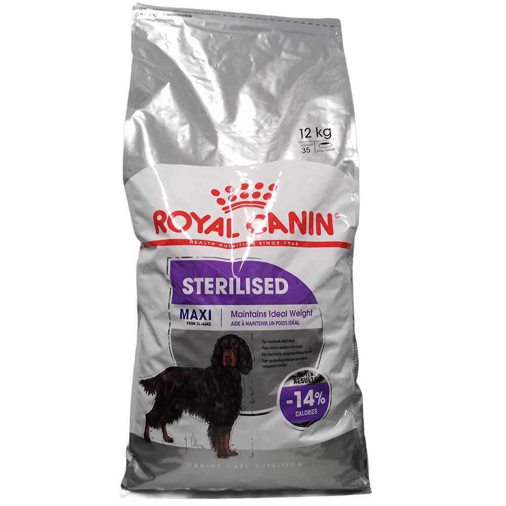 Cm_main_brand_3159 Royal Canin Ccn Maxi Sterilised Croquettes Pour Chiens Aliment 12 Kg