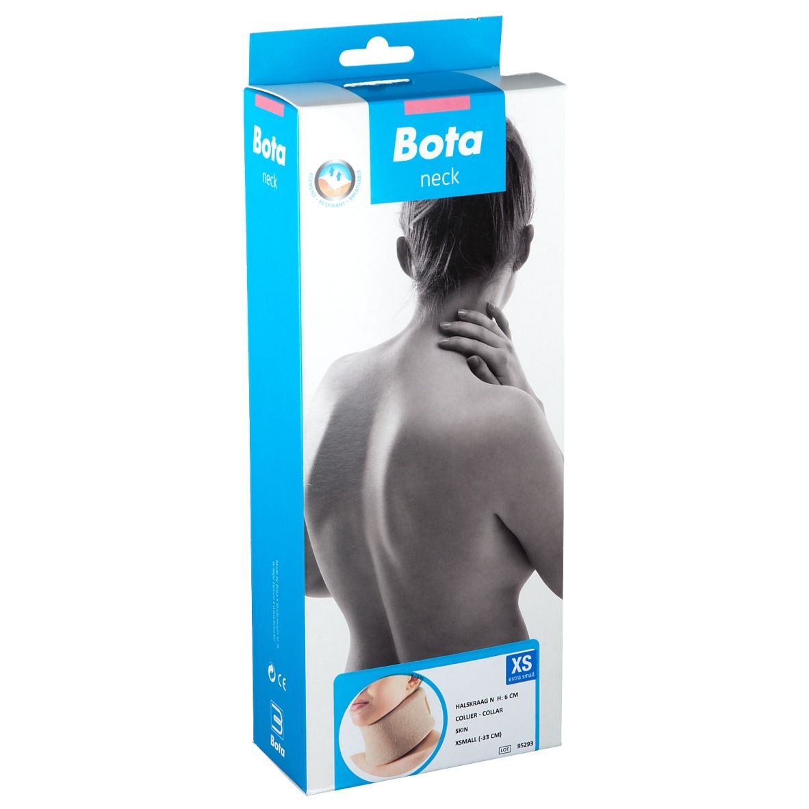 Bota Collier Cervical Modèle N Hauteur 6 Skin XS 1 pc(s) Bandage(S)