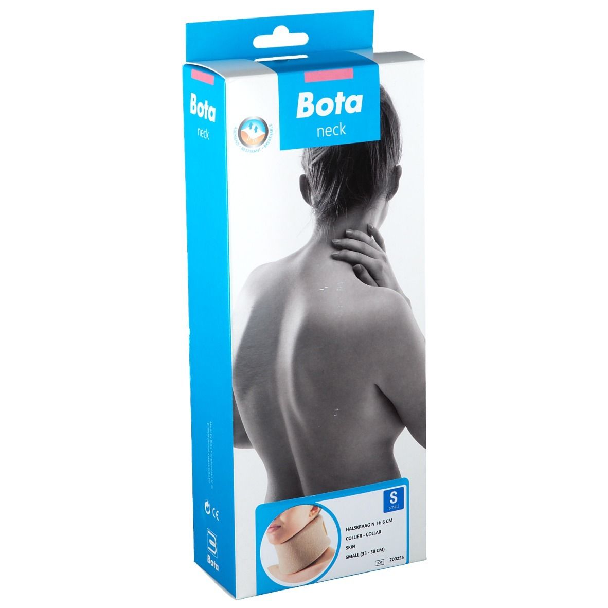 Bota Collier Cervical Modèle N Hauteur 6 Skin S Bandage(S) 1 pc(s)