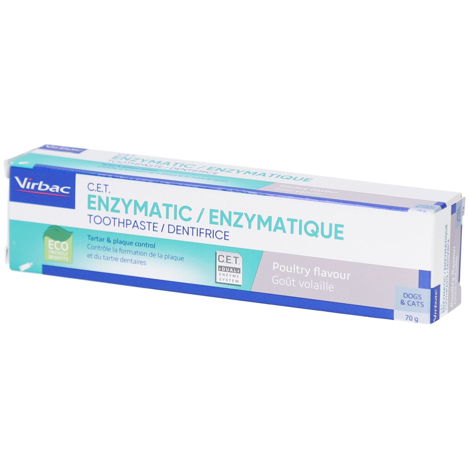 Virbac Enzymatic Dentifrice Enzymatique Goût De Volaille 70 g Dentifrice(S)