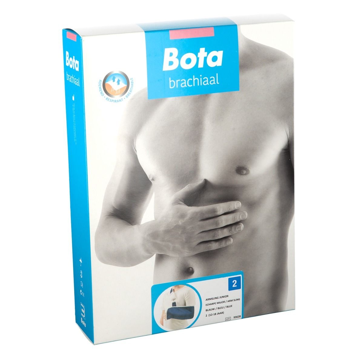 Bota Écharpe Major Bleu Taille 2 Bandage(S) 1 pc(s)