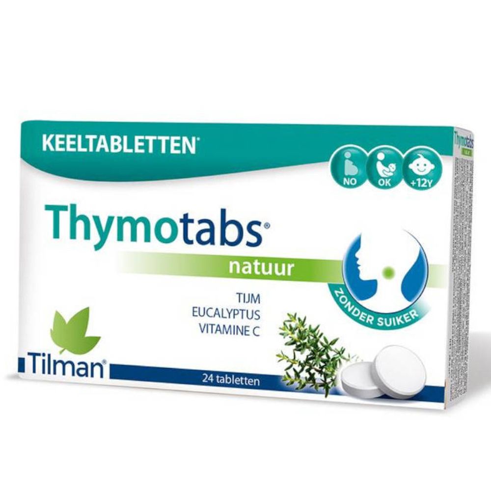 Thymotabs® Goût Naturel Comprimé(S) À Sucer 24 pc(s)