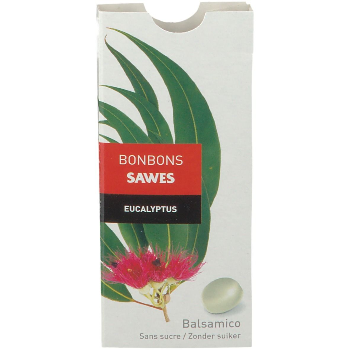 Sawes Bonbons Eucalyptus Sans Sucre 22 g Bonbon(S)