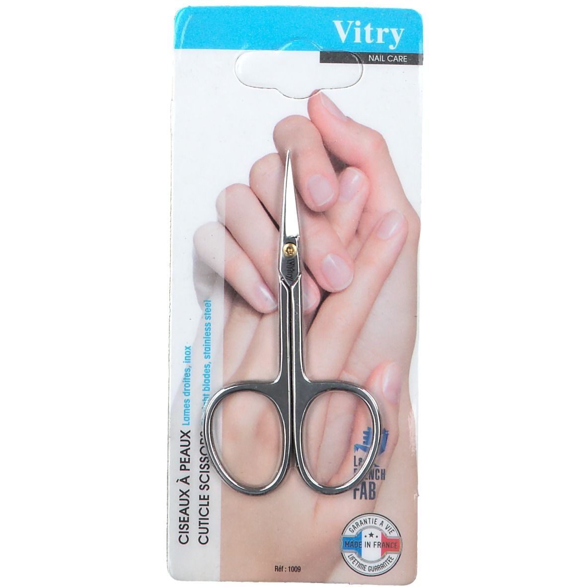 Vitry Ciseaux à peau extra-fins Lames droites Inox 1009 1 pc(s) Ciseaux