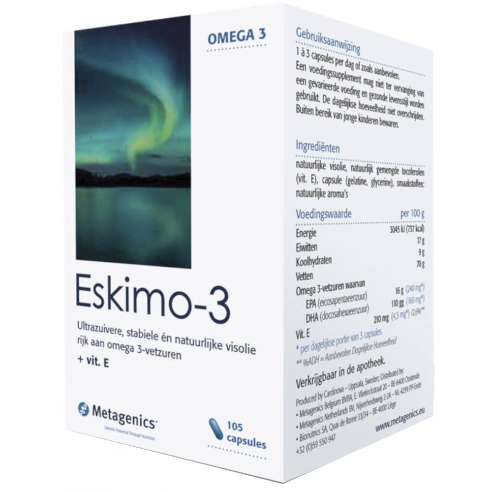 Eskimo 3 500mg Capsule(S) 105 pc(s)