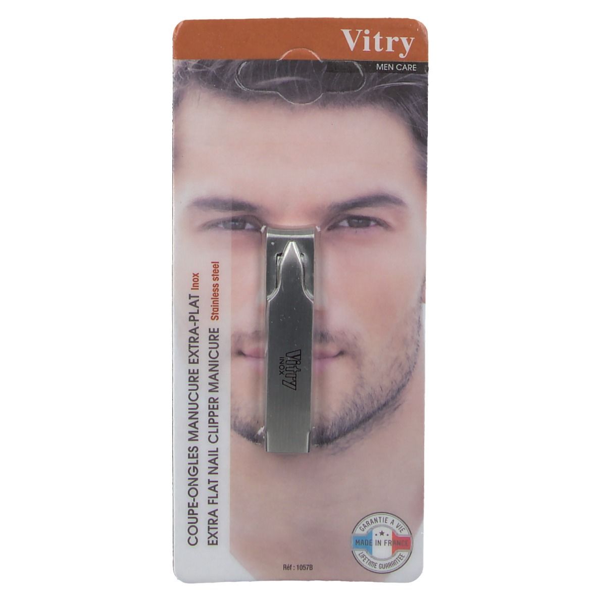 Vitry Classic Coupe-ongles manucure extra-plat 1057B 1 pc(s) Coupe-Ongles
