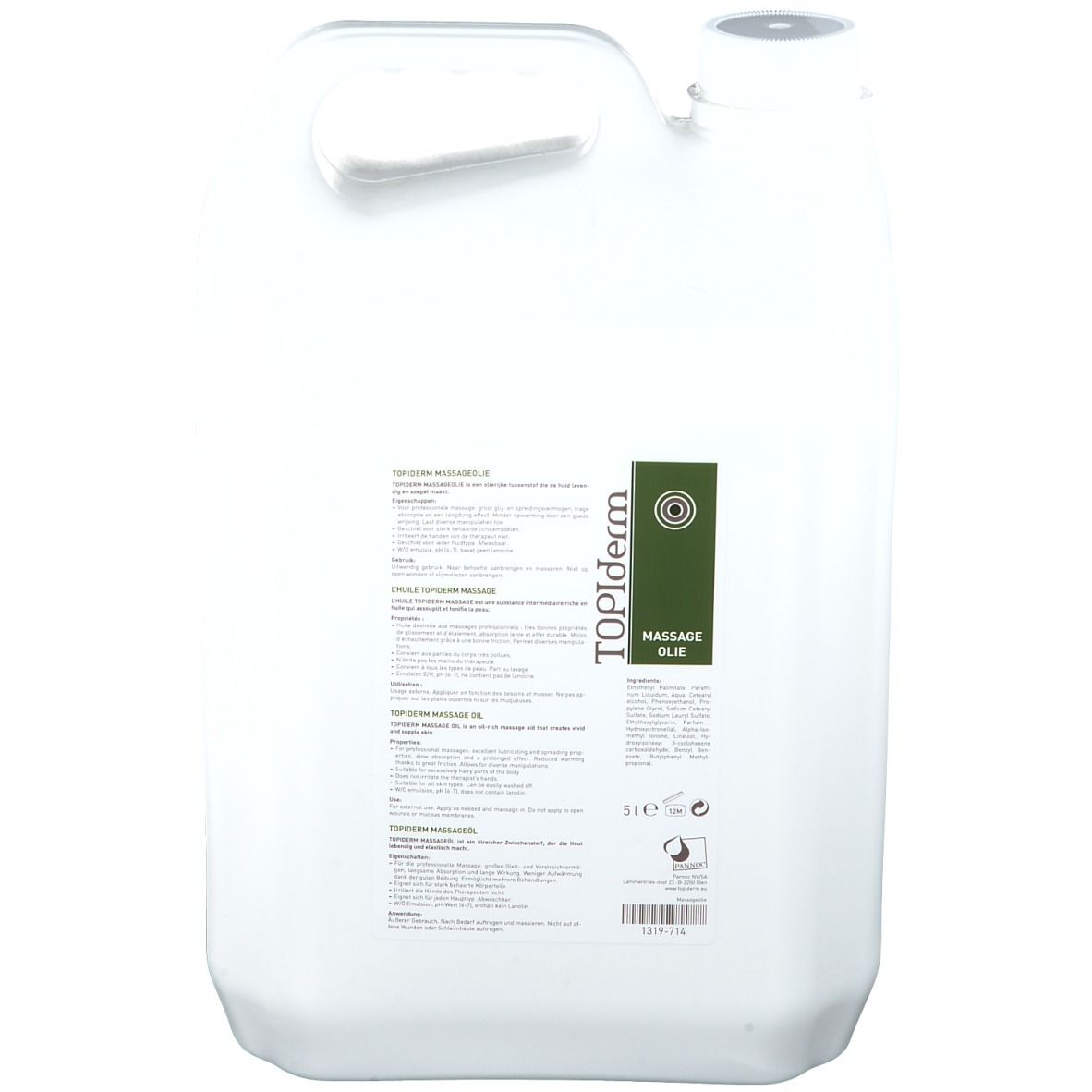 TOPIderm Huile de Massage 5 l Huile De Massage