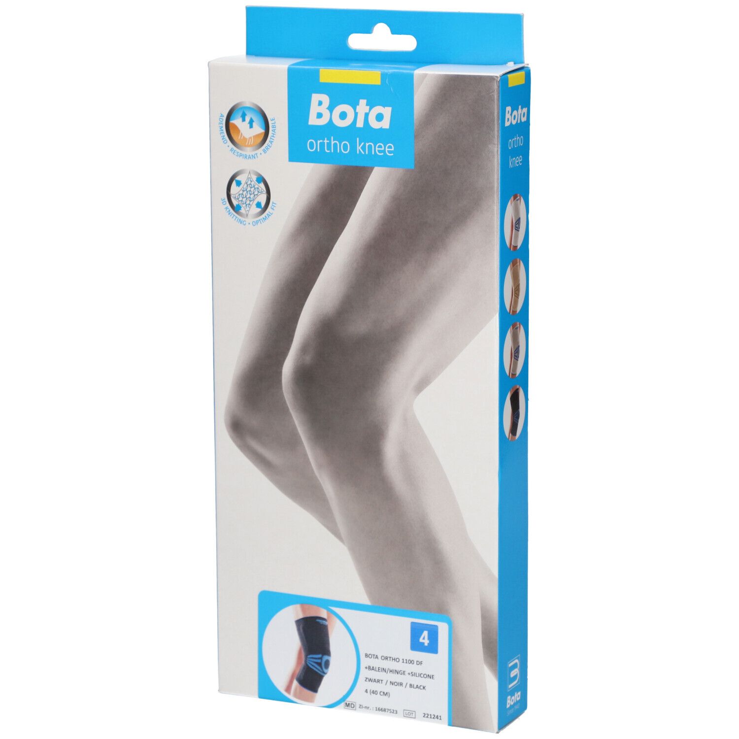 Bota Ortho DF 1100 Noir Taille 4 Bandage(S) 1 pc(s)