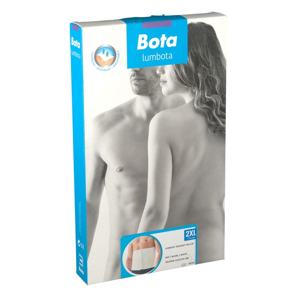 Bota Lumbota Tricofit Blanc 4B Taille XXL Bandage(S) 1 pc(s)