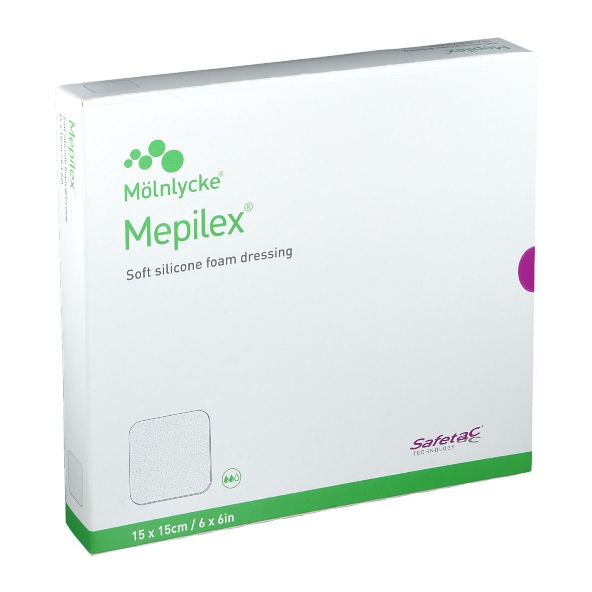 Mepilex 15 cm x 15 cm 5 pc(s) Compresses