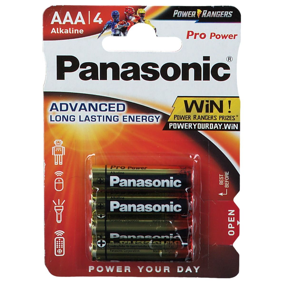Panasonic Panasonic® Pro Power Piles Lr03 1.5V 4 Pc(S) Enfants - Image 1