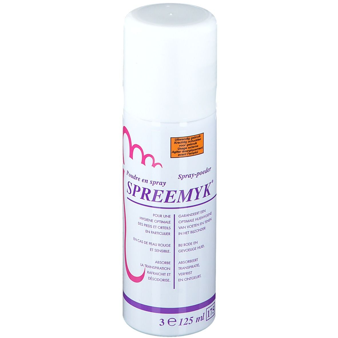 Spreemyk Pieds 125 ml Spray Pour Les Pieds