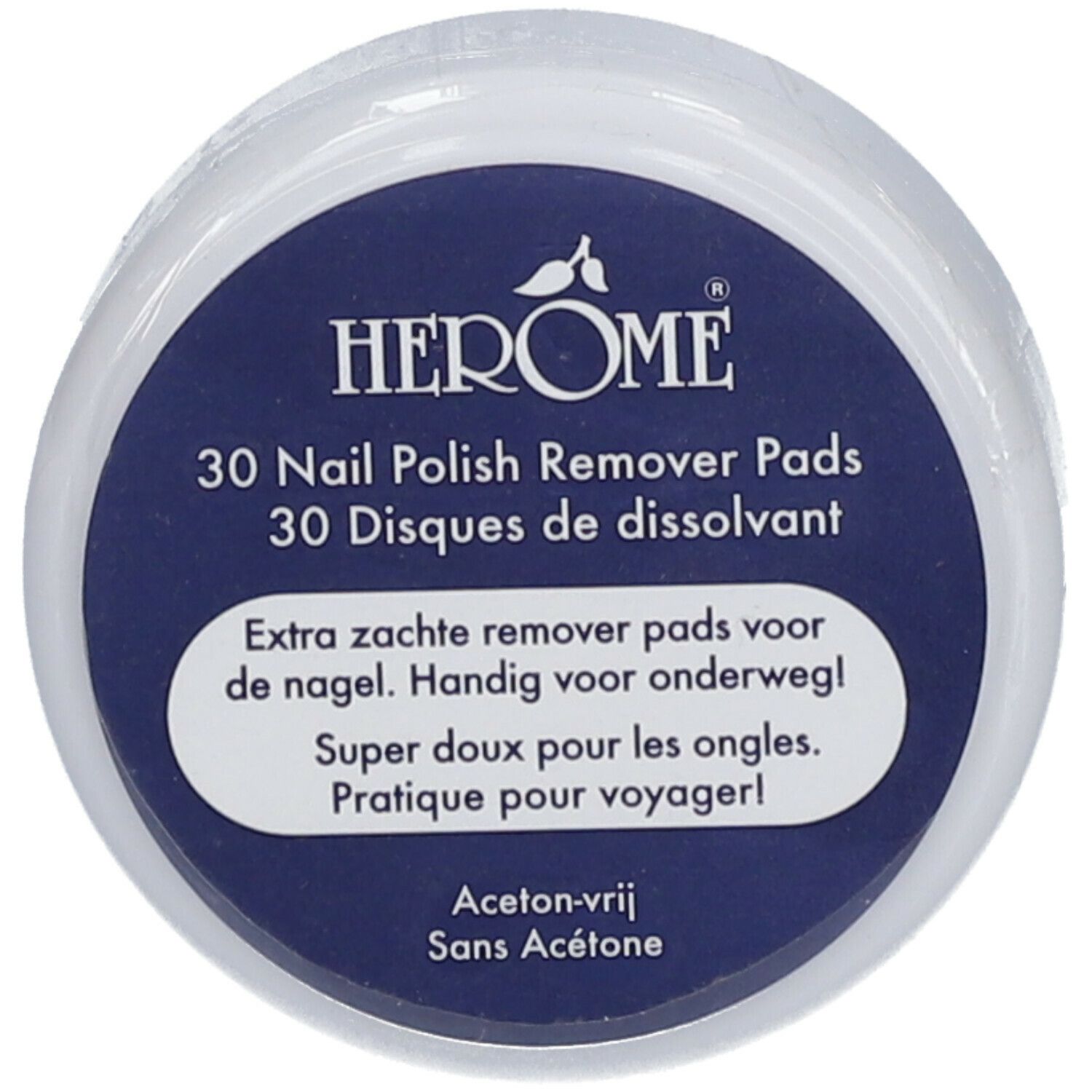 Herôme Herome 30 Disques De Dissolvant Dissolvant Pour Vernis À Ongles Pc(S)