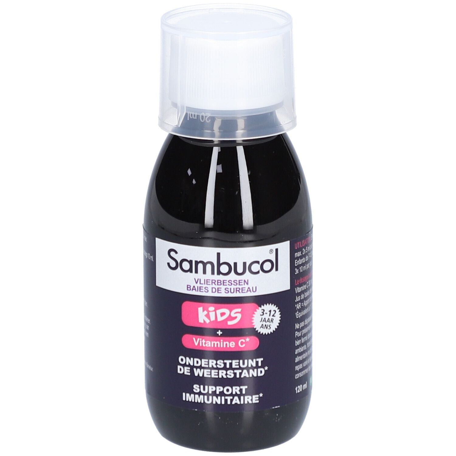 Sambucol Sirop For Kids + Vitamine C 120 ml Sirop
