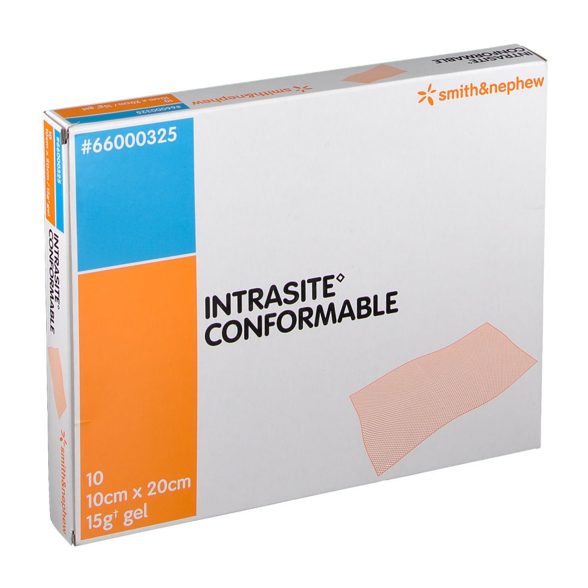 Intrasite Conform 10cm x 20cm Compresses 10 pc(s)