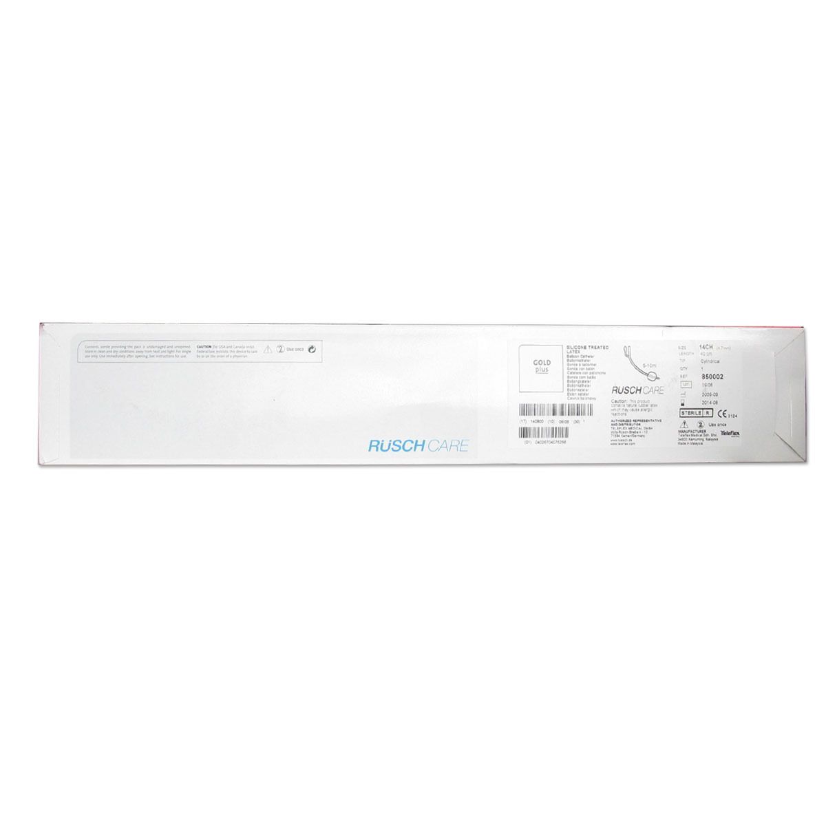 Ruschcare Sonde Ballon Gold Ch14 1 pc(s) Cathéter(S)