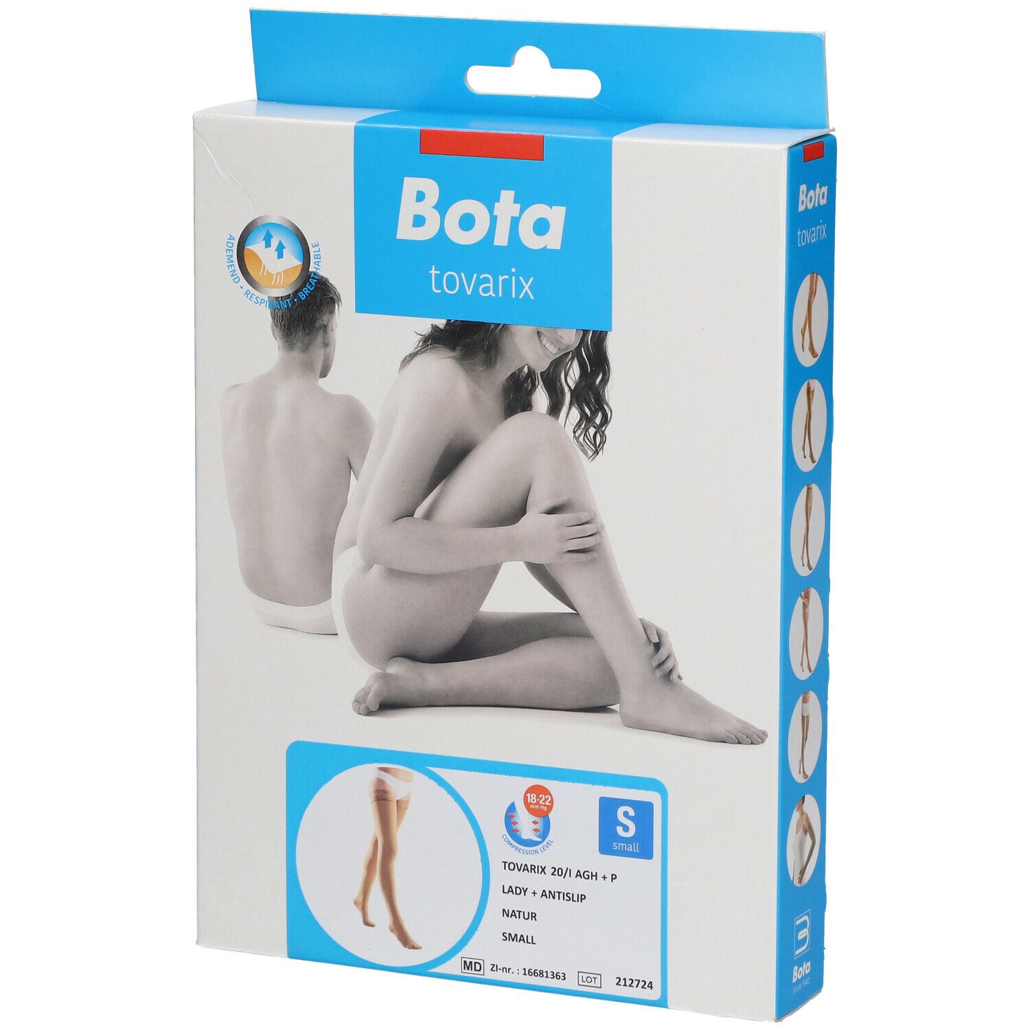Bota Tovarix 20/II AGH + P Lady Antislip Nature Small Chaussettes 2 pc(s)