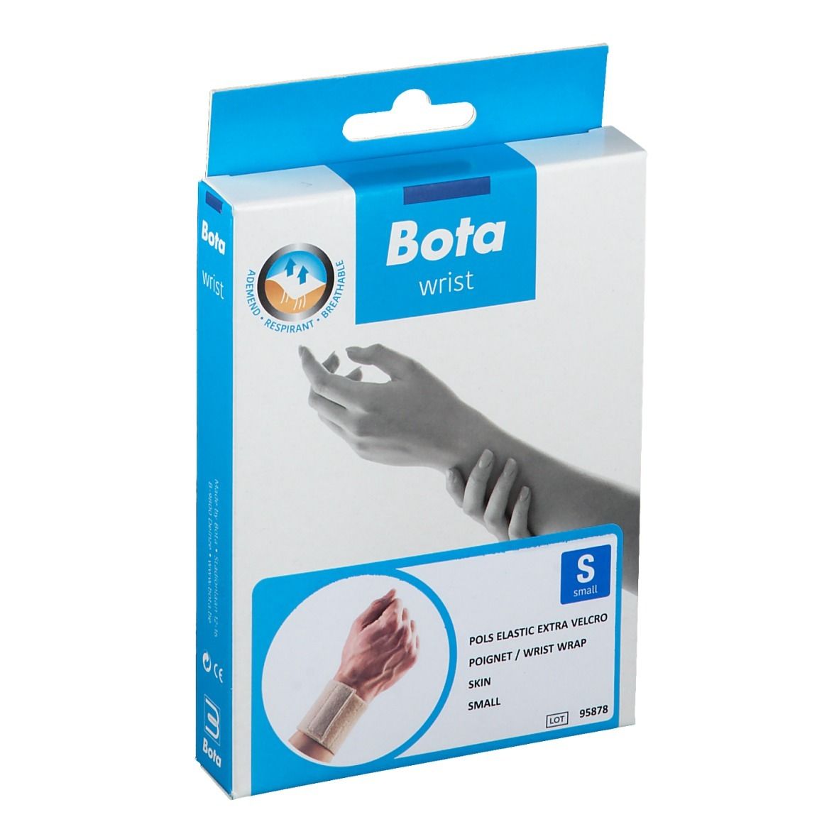 Bota Serre-Poignet Extra Velcro Skin Taille S Bandage(S) 1 pc(s)