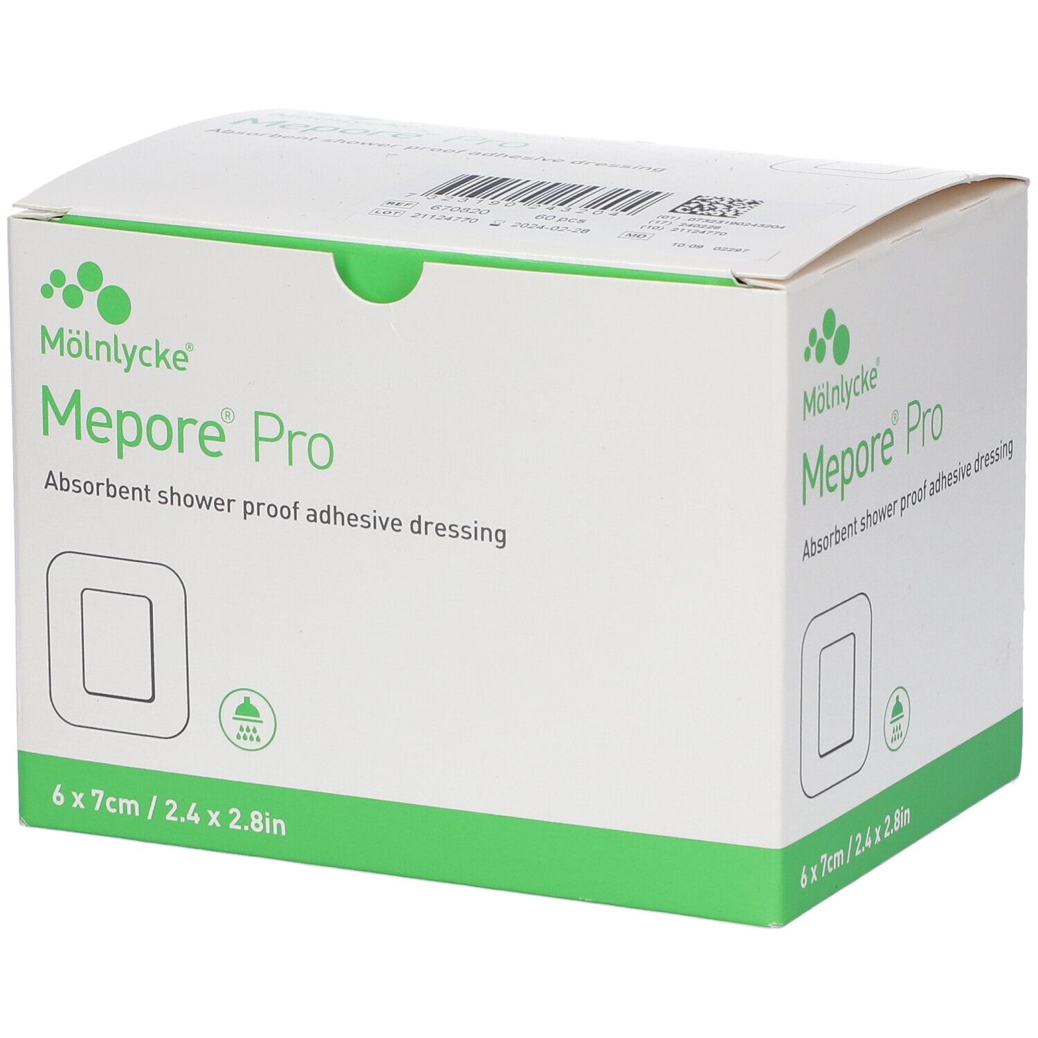 Mepore® Pro Pansements Steriel 6 x 7 cm Bandage(S) 60 pc(s)