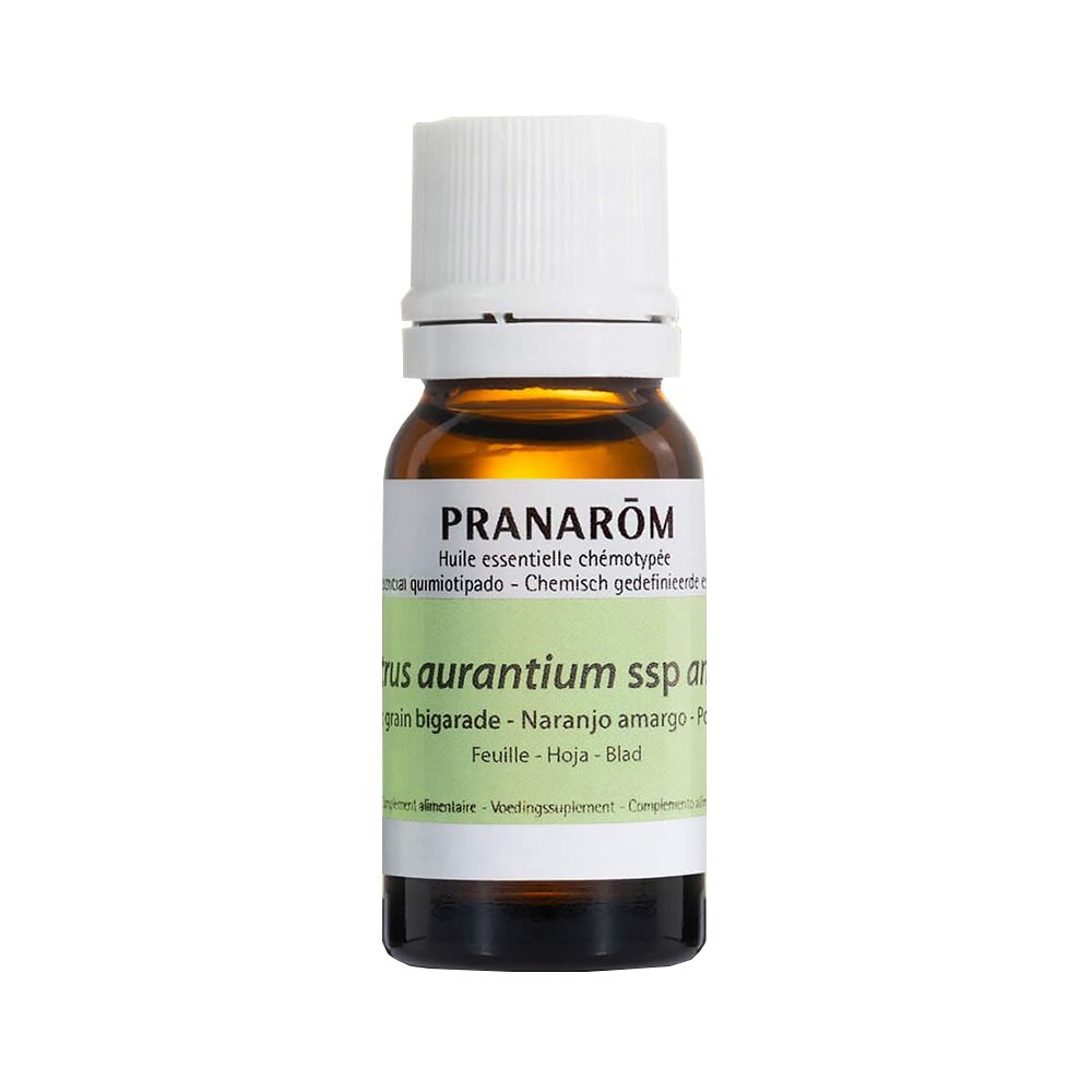 Pranarôm Huile Essentielle Petit grain bigarade Bio 10 ml Huile