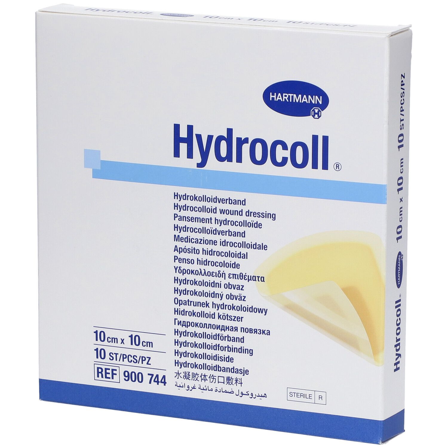 Hartmann Hydrocoll Stérile 10 X 10Cm 900744 Compresses Pc(S)