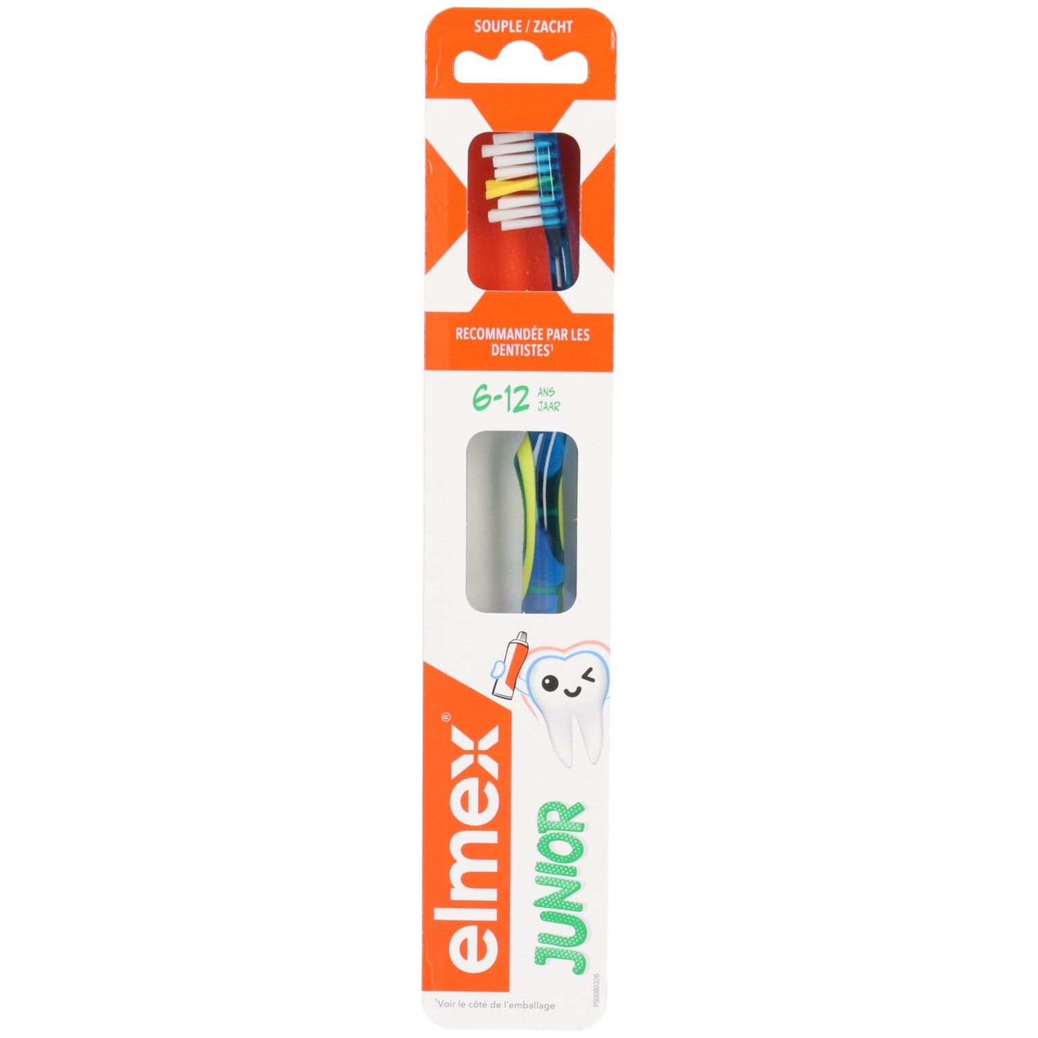 Elmex Anti-Caries Junior Brosse Dents Souple 6-12 Ans 1 Ut Taille 6 - Image 2