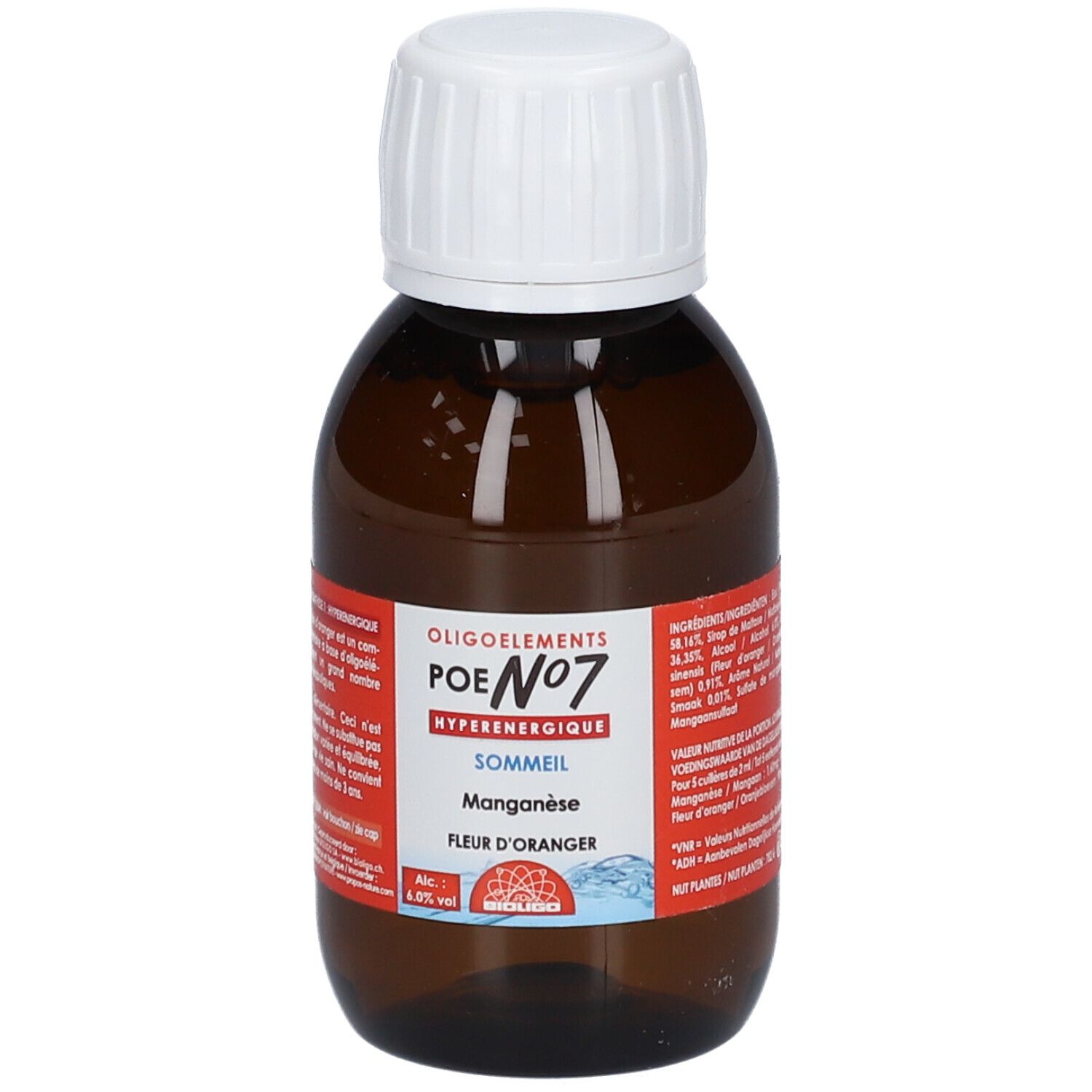 Bioligophyt Oligoelements Poe N°7 Sommeil Manganèse Goutte(S) 100 Ml Enfants