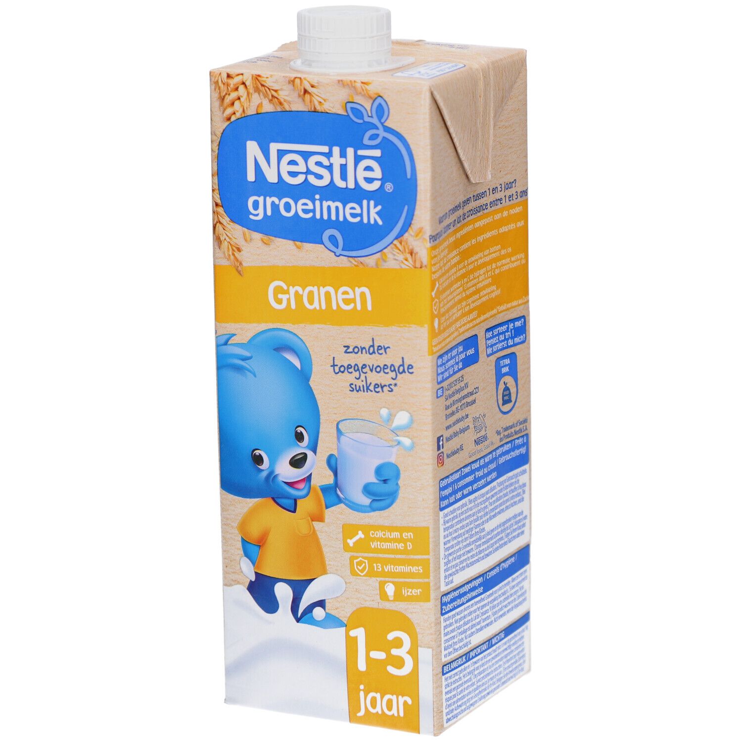 Nestlé Lait De Croissance Céréales 1 l Lait