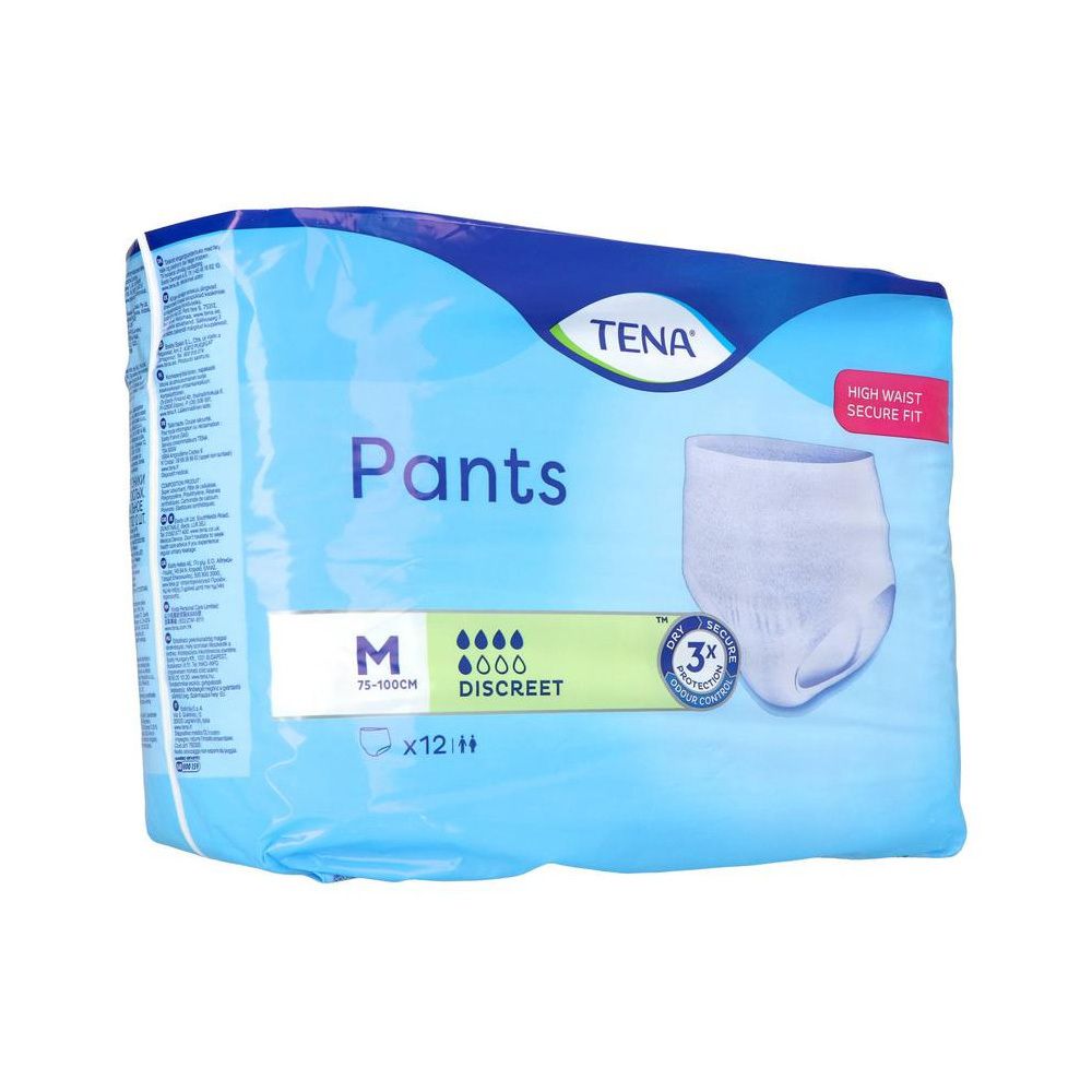 TENA Pants Discreet M 75-100 cm 12 pc(s) Culotte D'Incontinence