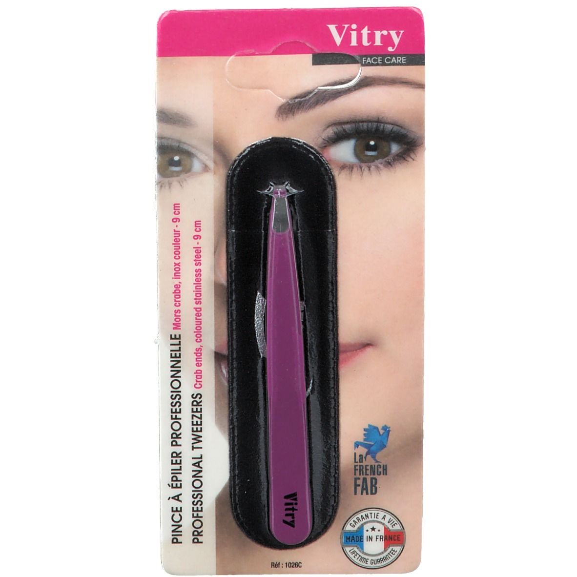 Vitry Pince à épiler professionelle 9 cm 1 pc(s) Pinces À Épiler